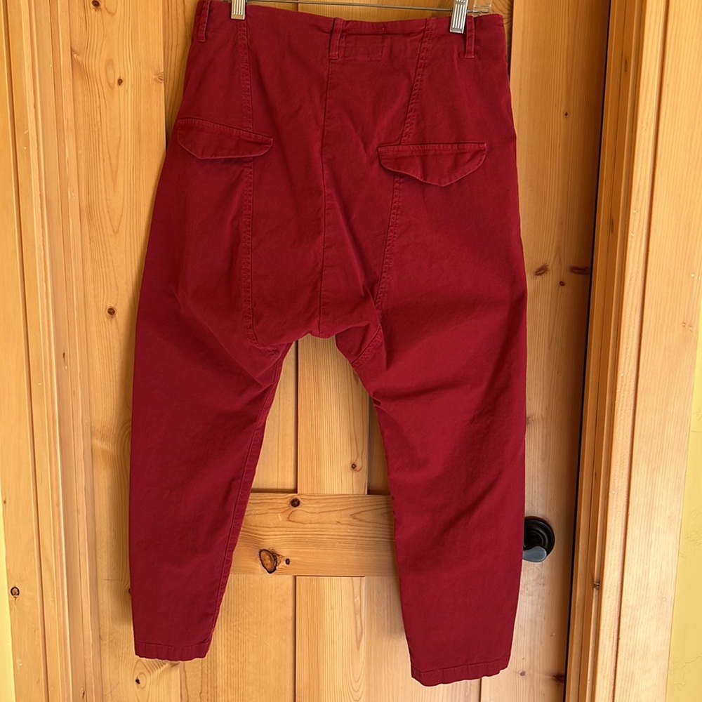 Nili Lotan Paris Pant Red Size 6 EUC - Picture 3 of 8